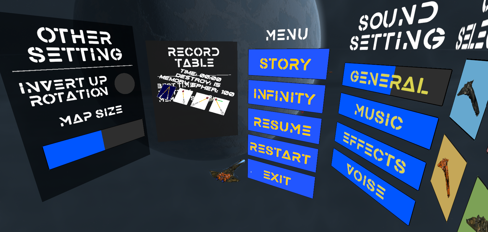 MR Strategy SpaceShip Screenshot 1